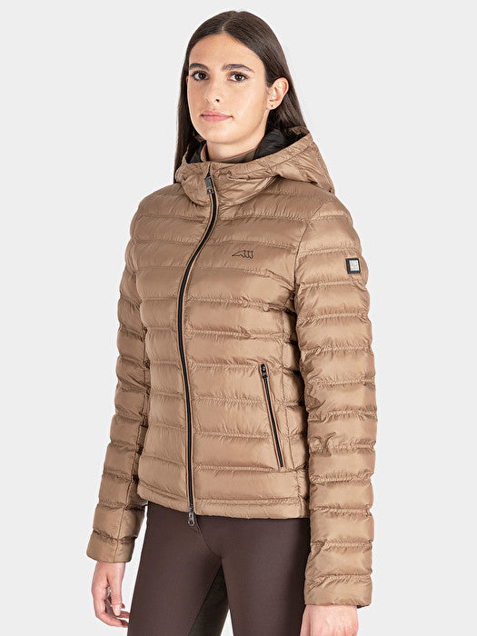 Doudoune Equiline femme Camel Lacavalia by Equit Alpes