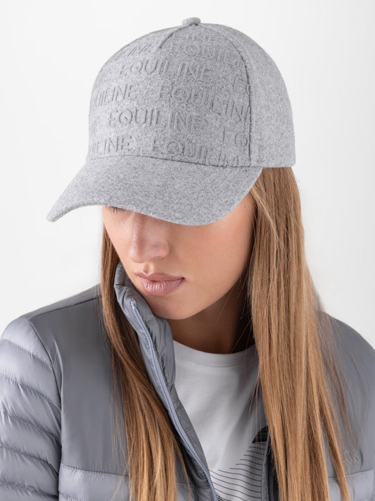 Casquette de Base Ball en laine Ergio  Equiline Grey