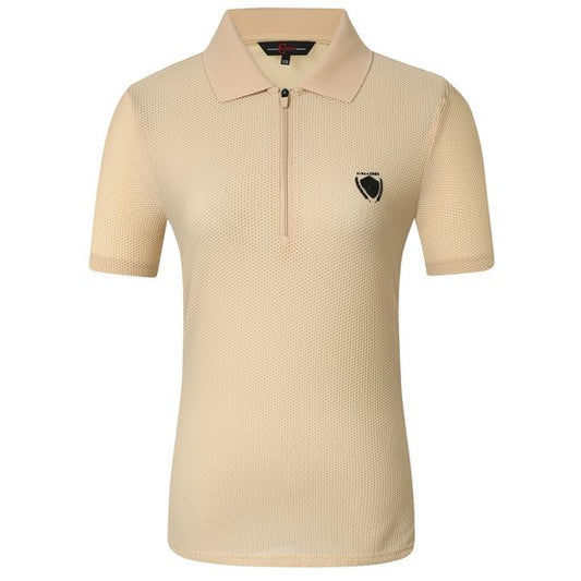 Polo Mesh Covalliero femme Irish Cream