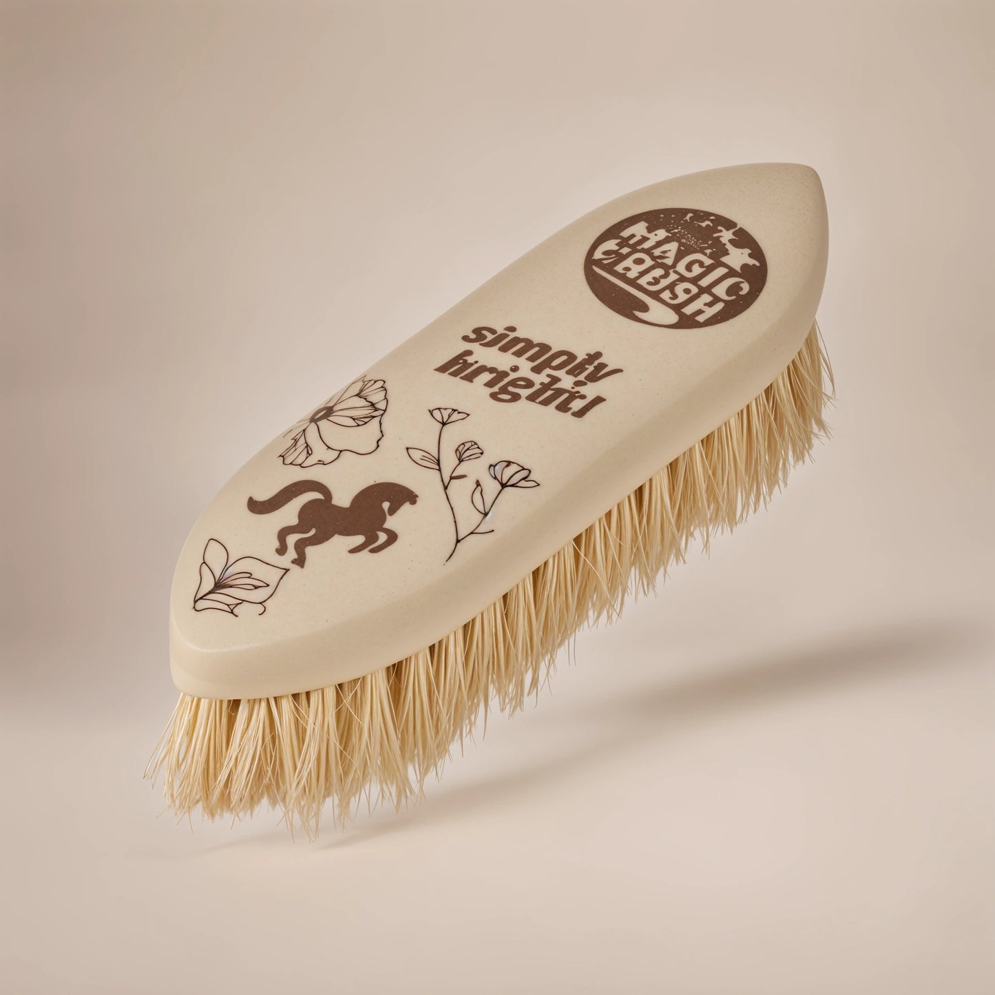 Magic Brush Brosse Water Lily Horse 18x5