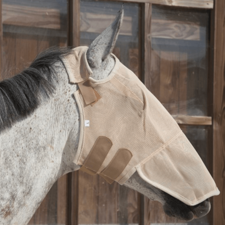 Masque anti mouches sans oreilles Lami-Cell Cheval