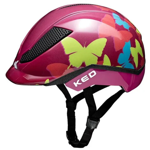 Casque Pina Ked Butterfly Bordeaux