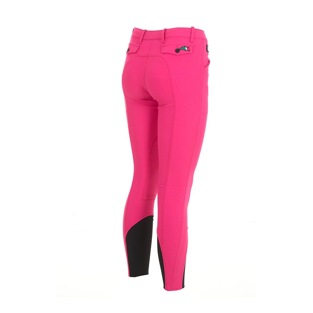 Pantalon Boston femme framboise