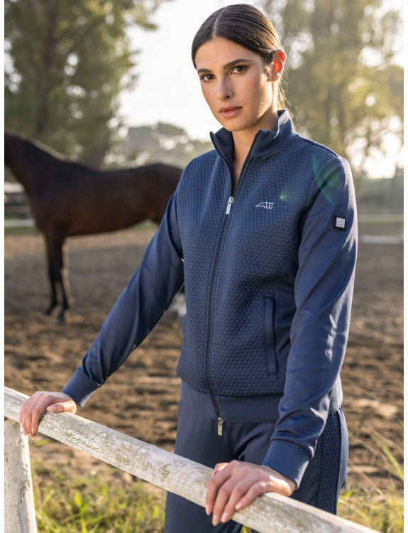 Sweat Zippé Equiline Elaste Femme