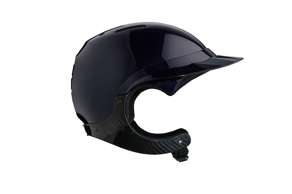 Casque Naca Gravity XP Brillant Bleu Saphir - Visière Large