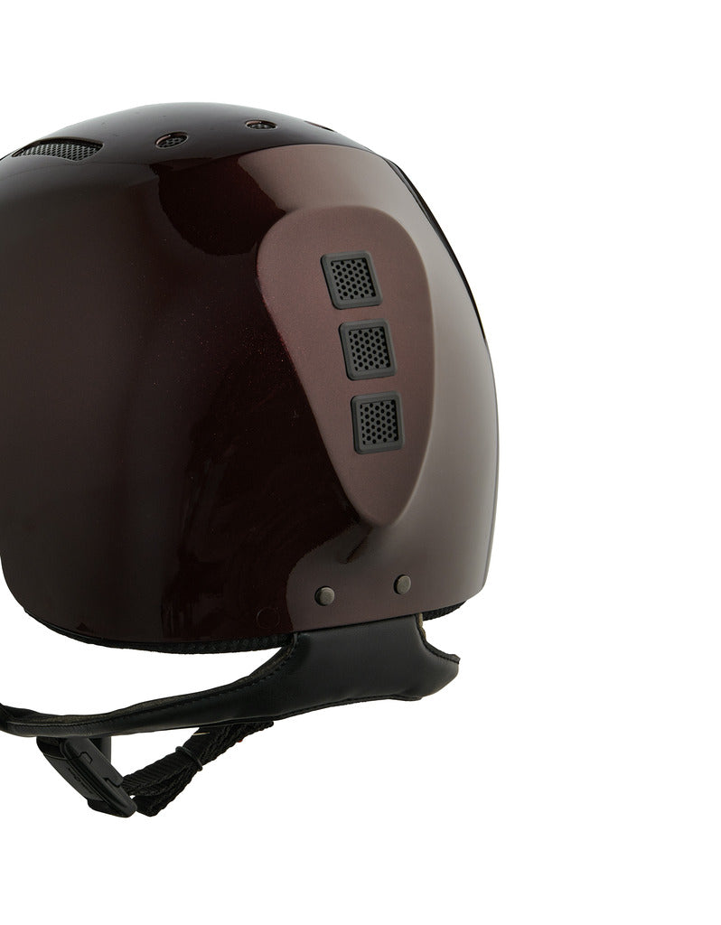 Casque Naca Gravity S Brillant Rubis Prune - Sans Visière