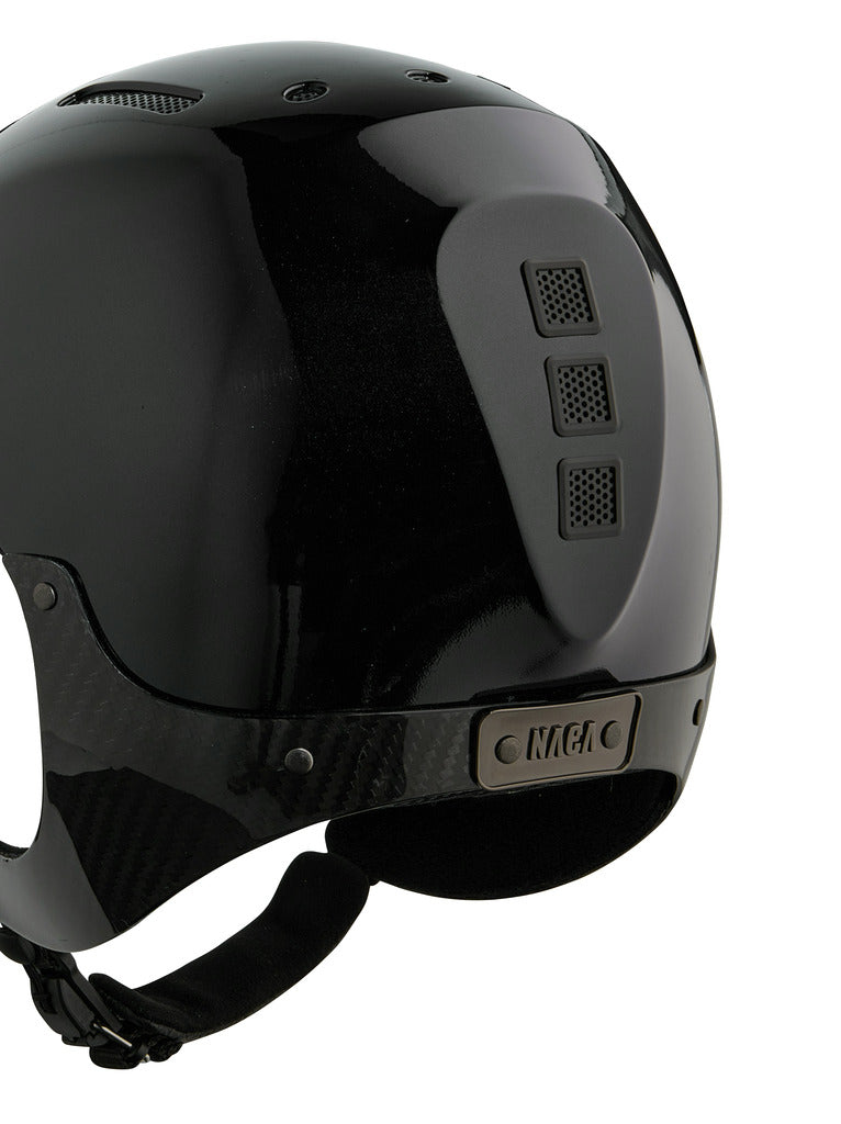 Casque Naca Gravity XP Brillant Noir Onyx - Sans Visière