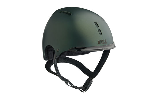 Casque Naca Gravity S Mat Vert Emeraude - Sans Visière